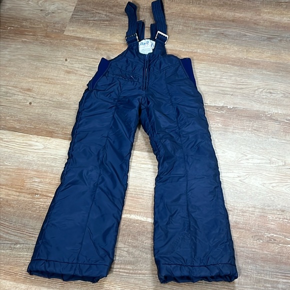 Vintage Mr. D skiwear ski bibs - size Youth medium - Picture 1 of 3